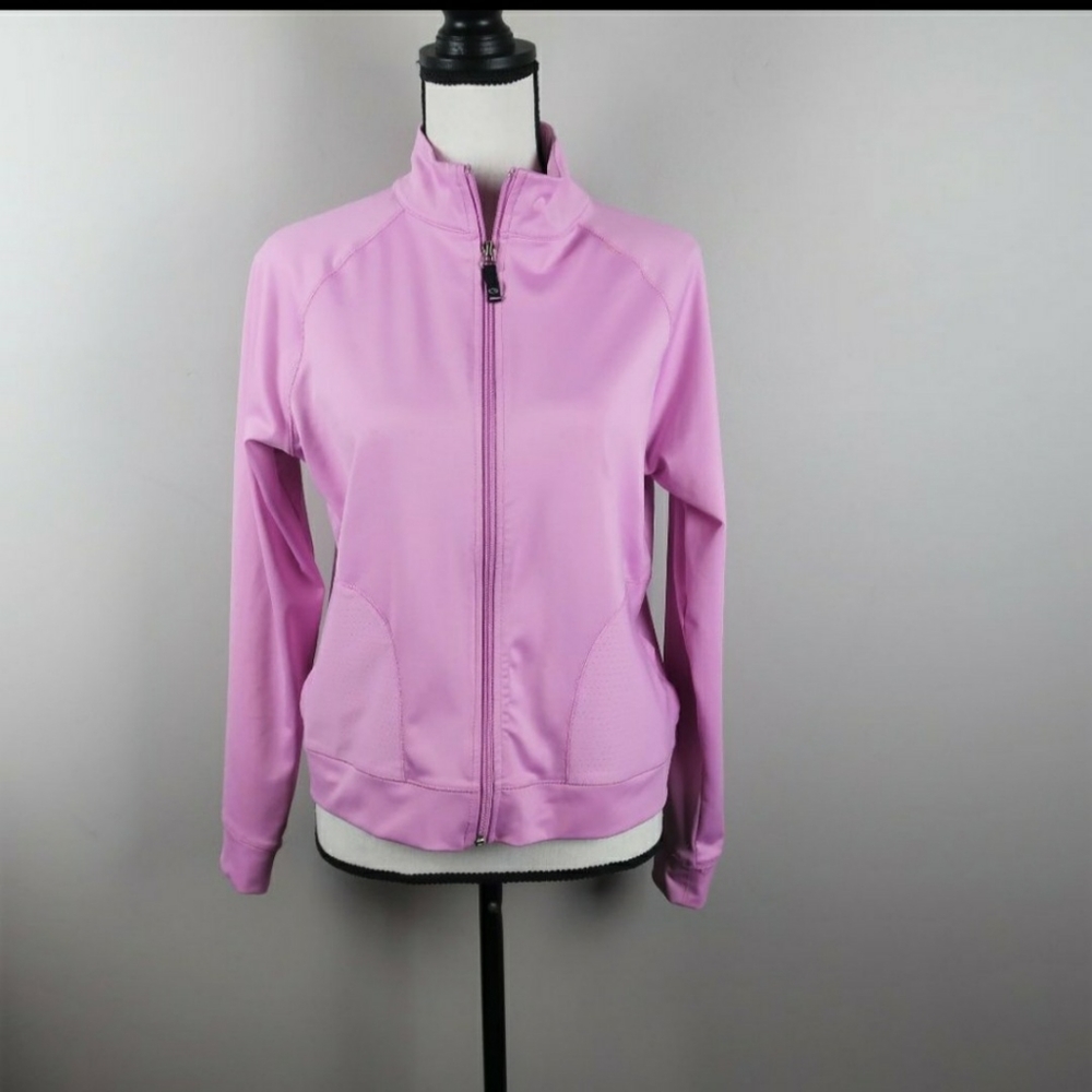Champion Sz Med Full Zip Athletic Jacket D97 - Picture 9 of 9